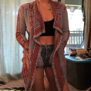 Beautiful Embroidered Short Cardigan